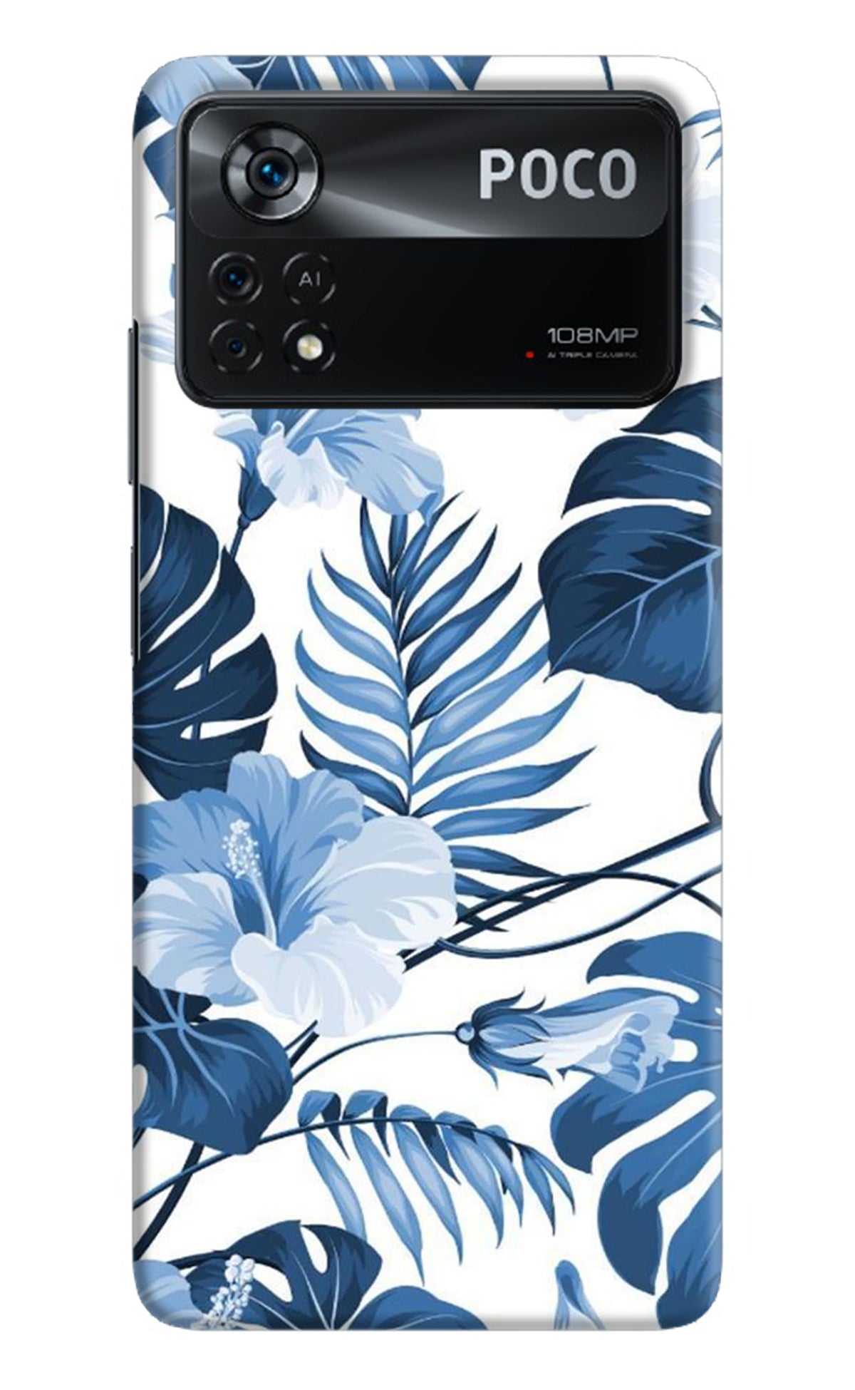 Fabric Art Poco X4 Pro Back Cover