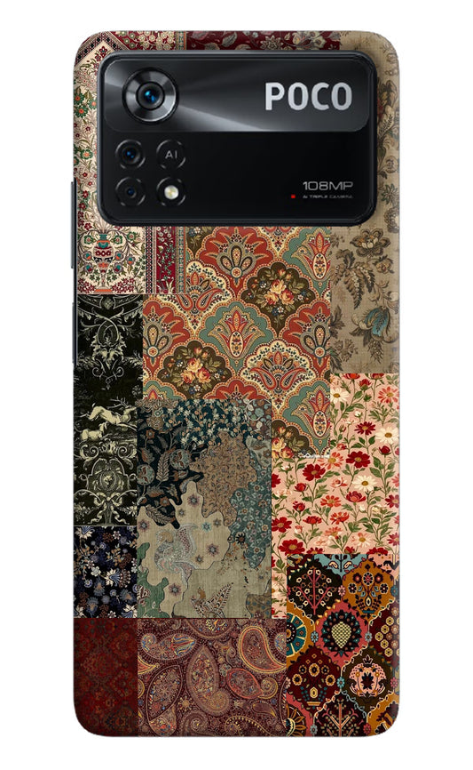 Desi Print Poco X4 Pro Hard Case Back Cover by Casekaro