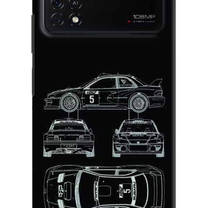 WRC'99 Poco X4 Pro Hard Case Back Cover by Casekaro