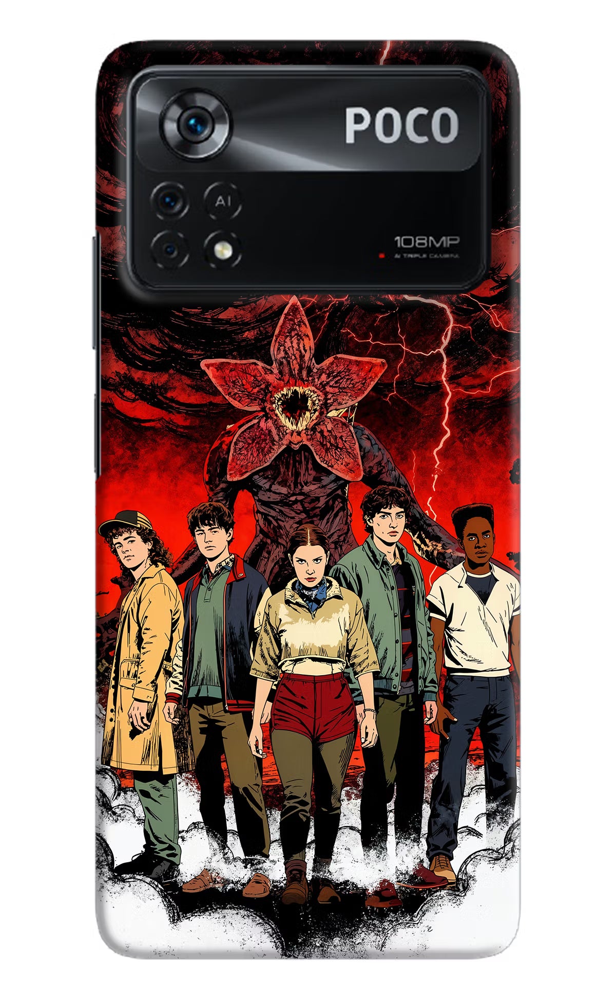 Ordinary Things Characters Poco X4 Pro Hard Case Back Cover by Casekaro