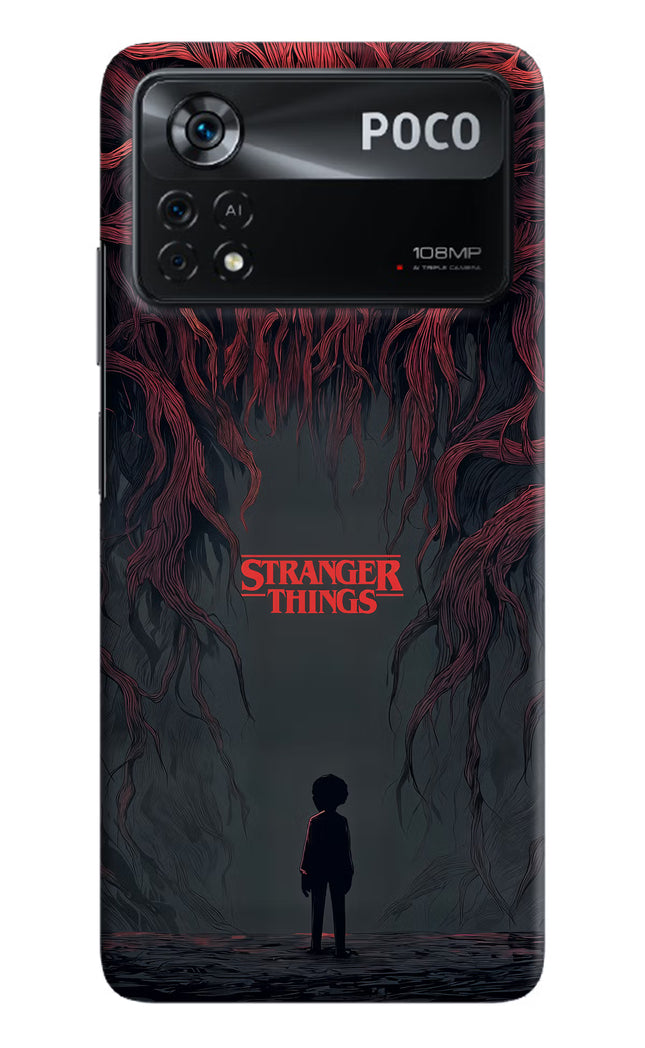 Ordinary Things Dark Side Poco X4 Pro Hard Case Back Cover by Casekaro