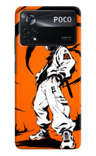 Street Samurai  Poco X4 Pro Hard Case Back Cover by Casekaro