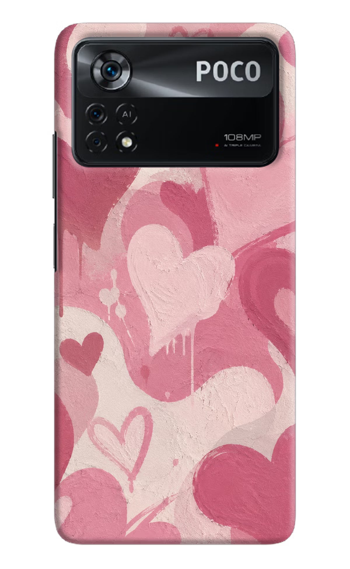 Hearty case Poco X4 Pro Back Cover