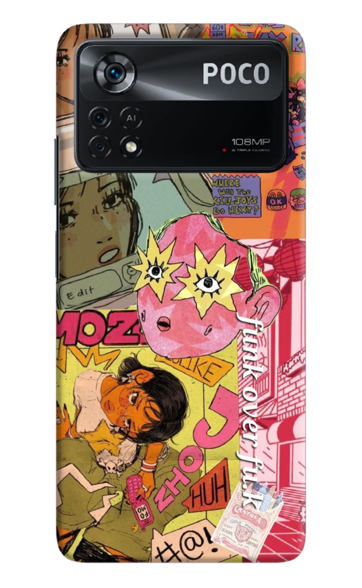 Funkover Poco X4 Pro Back Cover