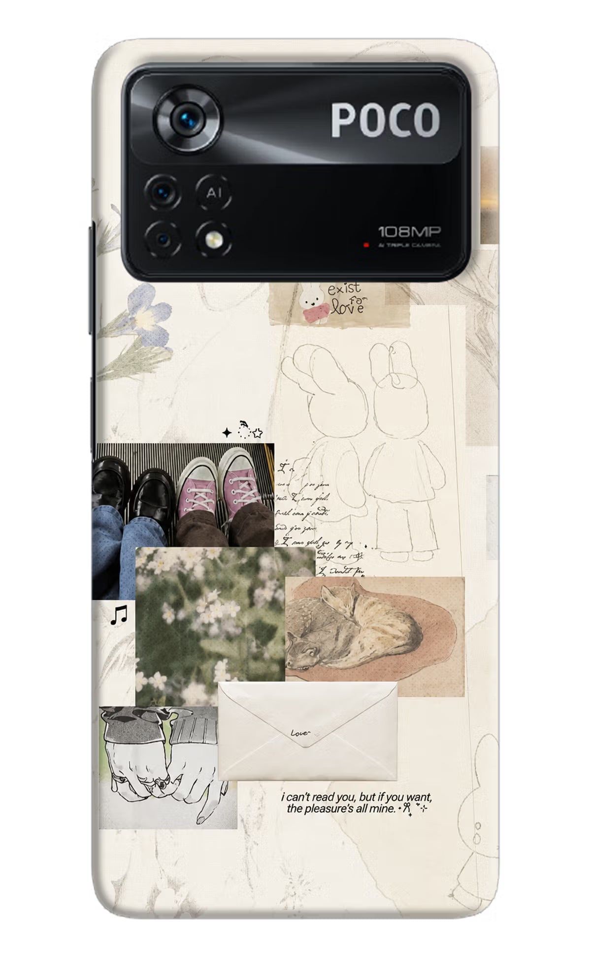 Soft Aesthetic Poco X4 Pro Back Cover