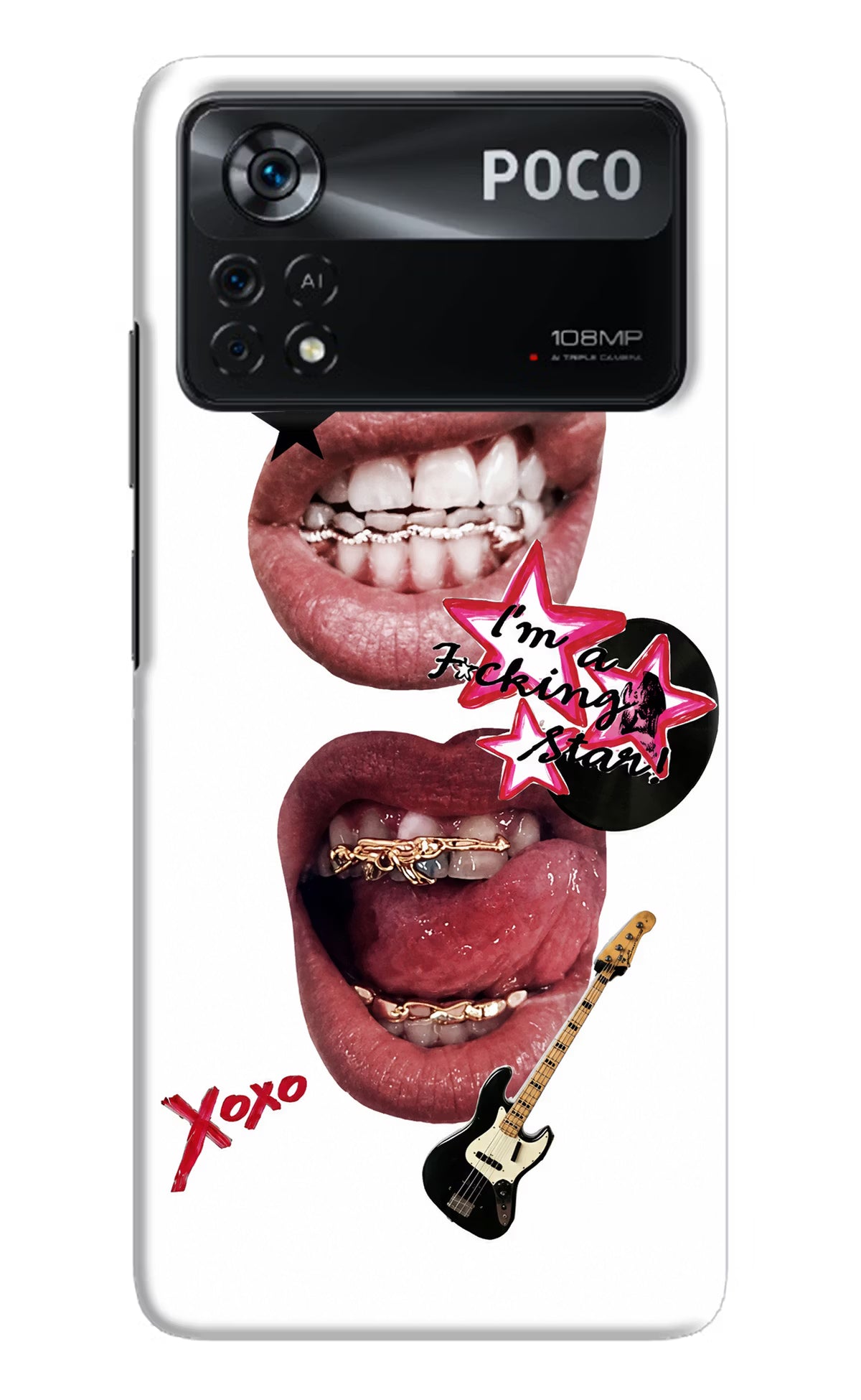 Rockstar Poco X4 Pro Back Cover
