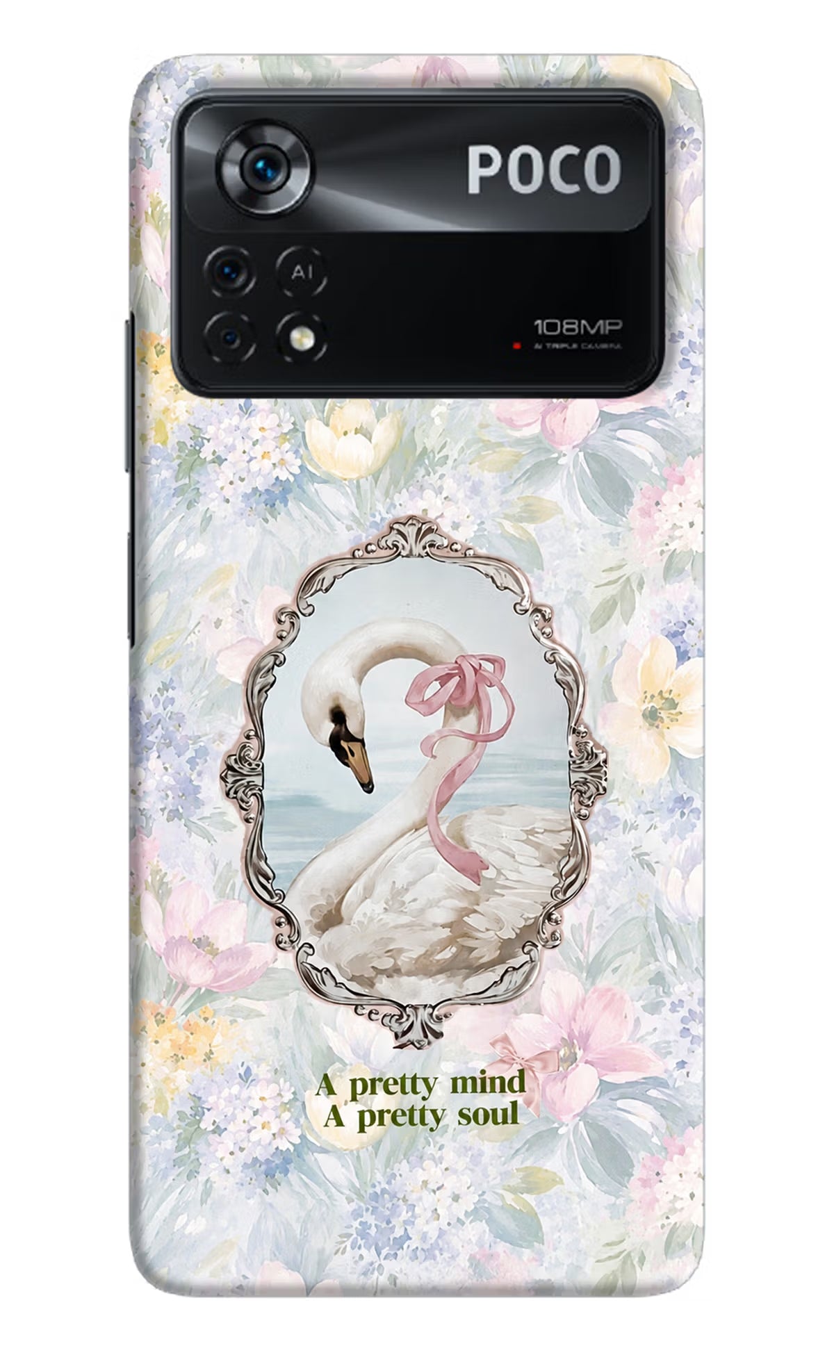 Pretty Mind Pretty Soul Poco X4 Pro Back Cover