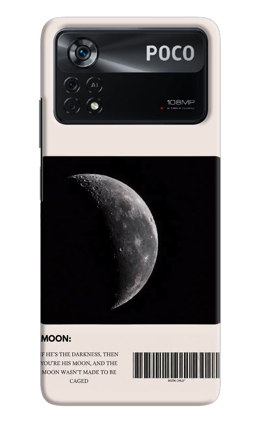Moon Phase Poco X4 Pro Back Cover