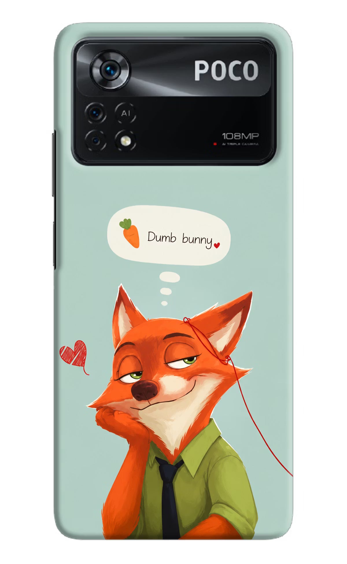 Nick Charm Poco X4 Pro Back Cover