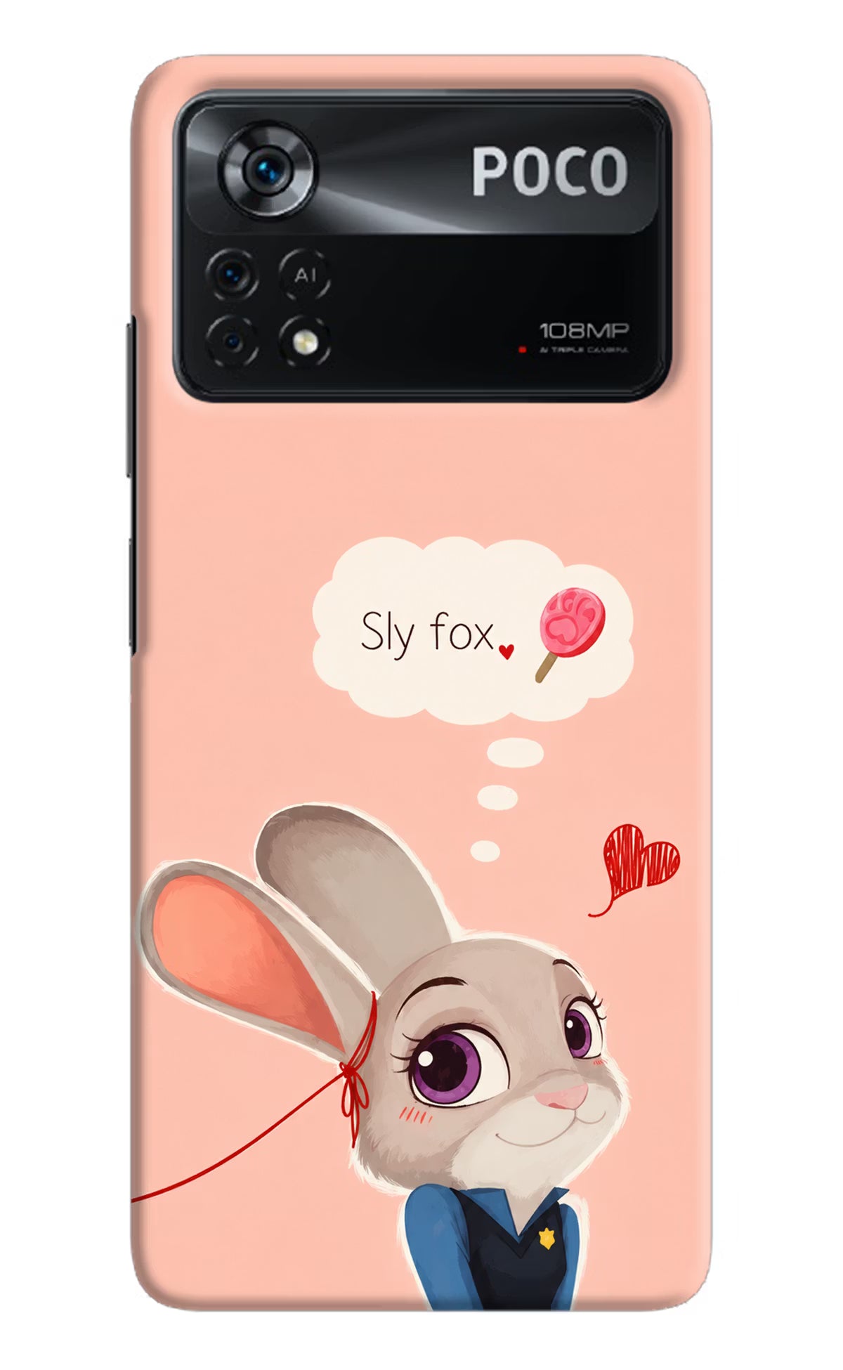 Judy Charm Poco X4 Pro Back Cover