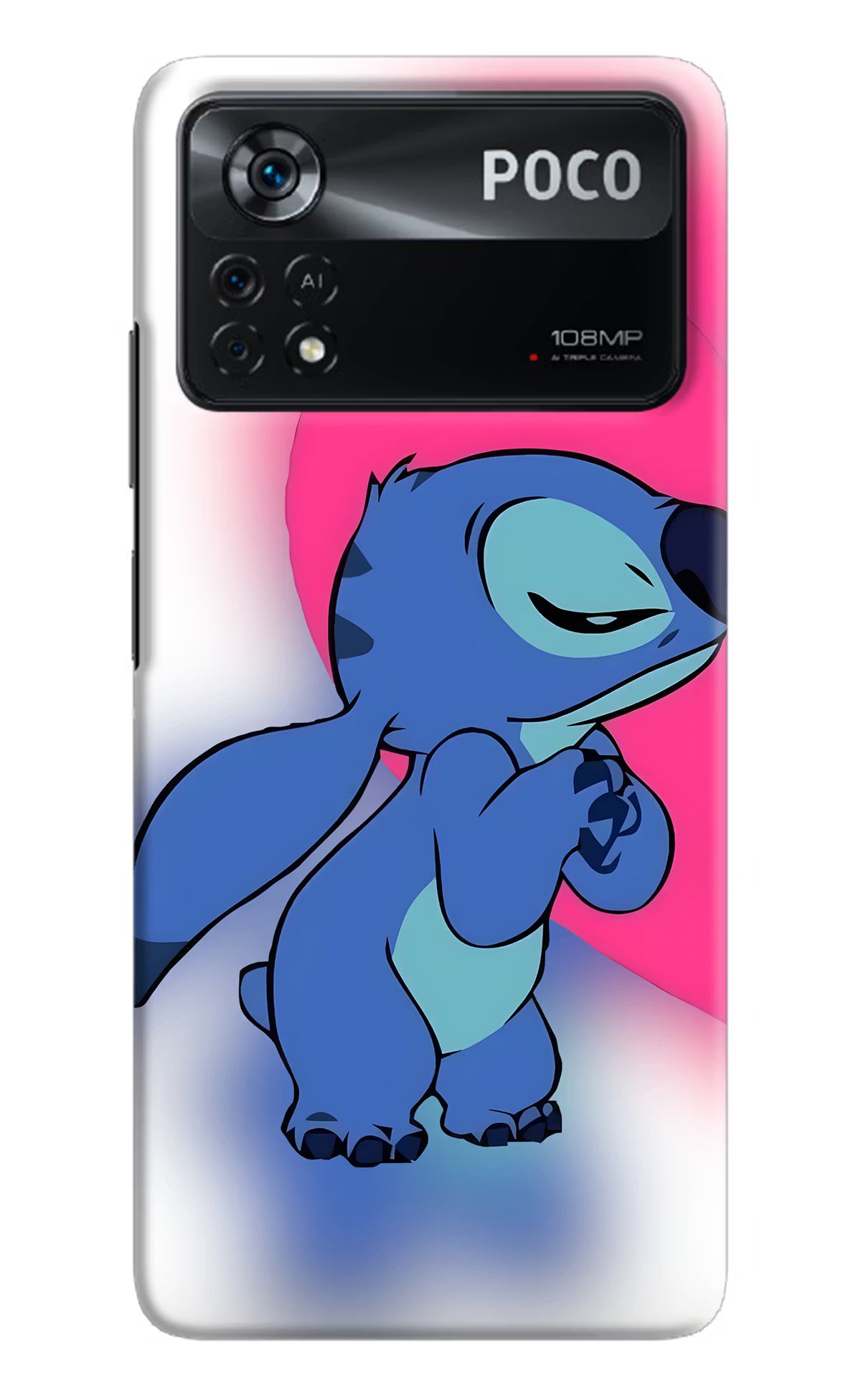 Stitch Hug Poco X4 Pro Back Cover