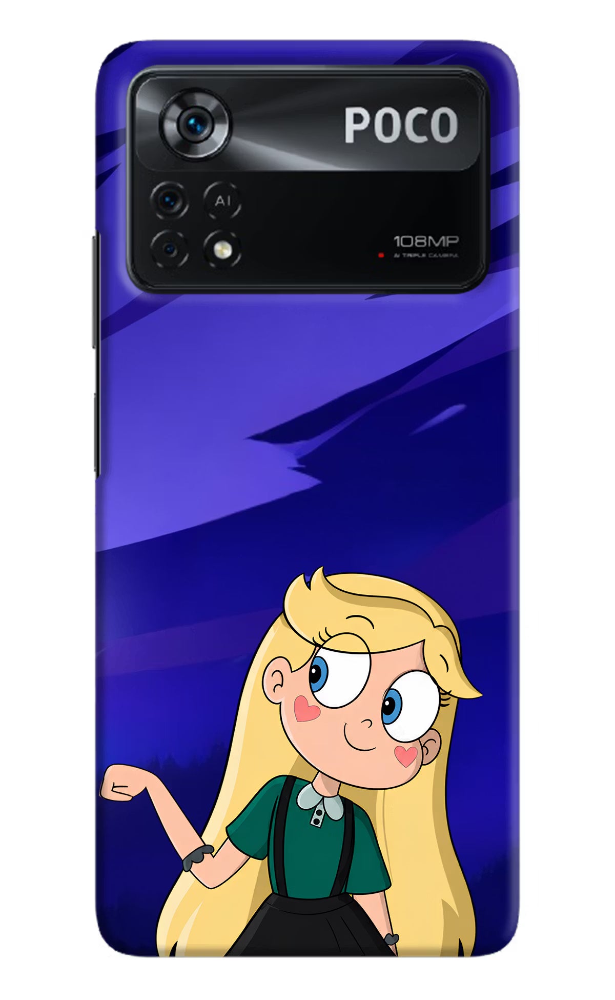 Star Glow Poco X4 Pro Back Cover