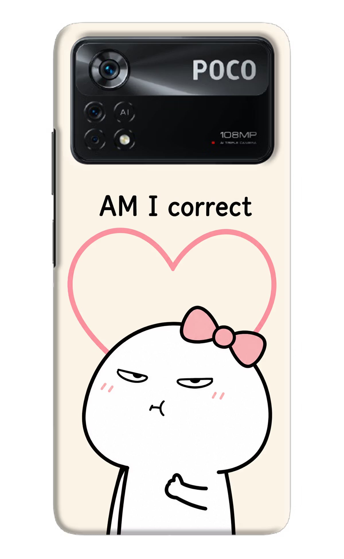 Always Right Poco X4 Pro Back Cover