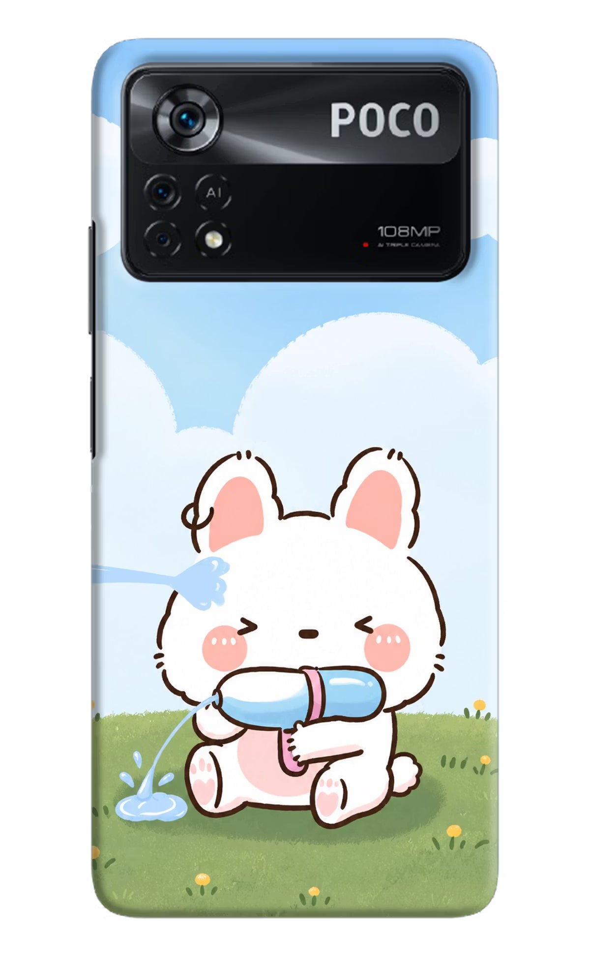 Bunny Treat Poco X4 Pro Back Cover