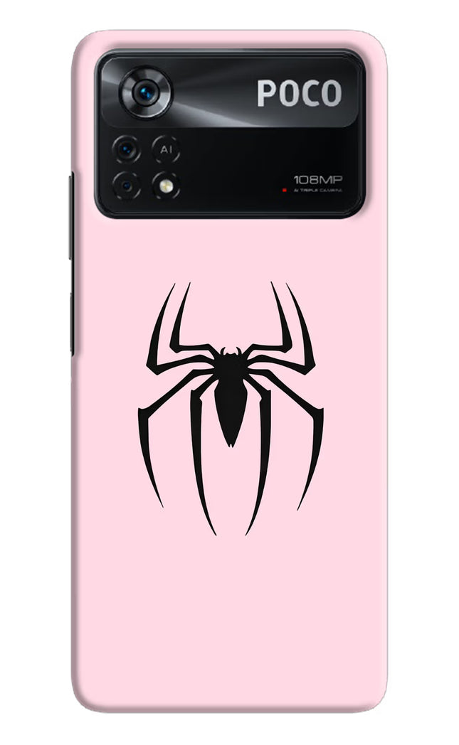 Peter Symbol Poco X4 Pro Hard Case Back Cover by Casekaro