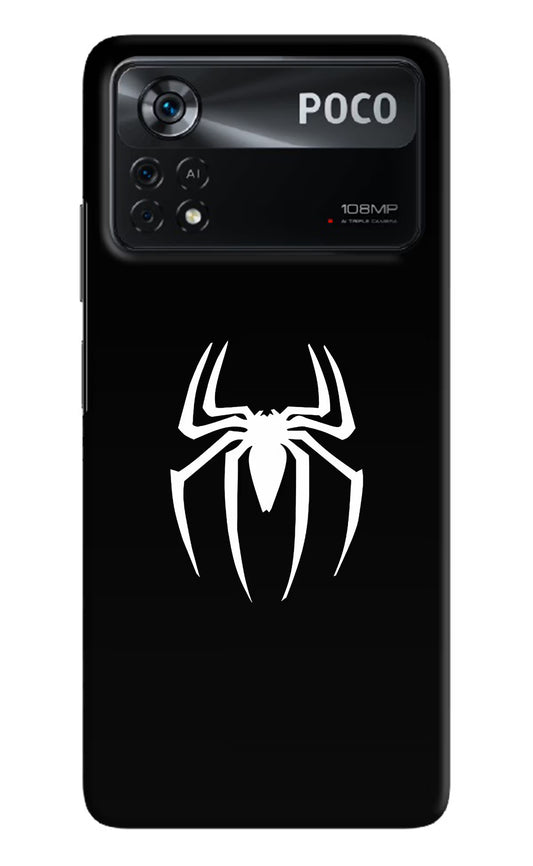 Miles Symbol Poco X4 Pro Hard Case Back Cover by Casekaro