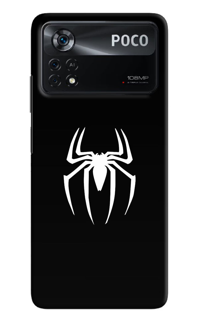 Miles Symbol Poco X4 Pro Hard Case Back Cover by Casekaro