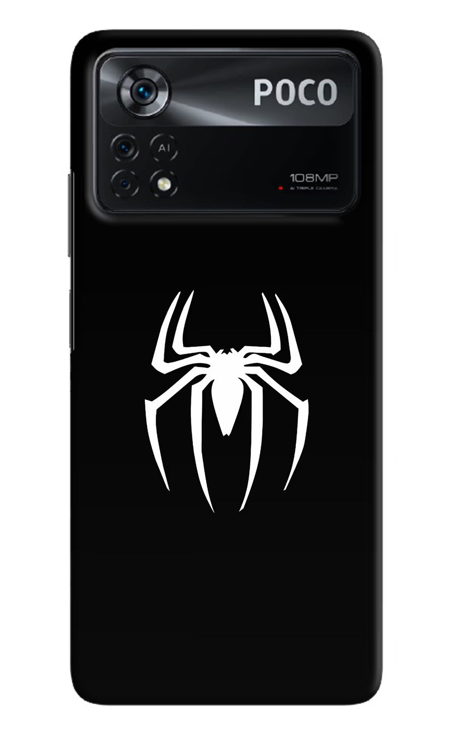 Miles Symbol Poco X4 Pro Back Cover, Hard case