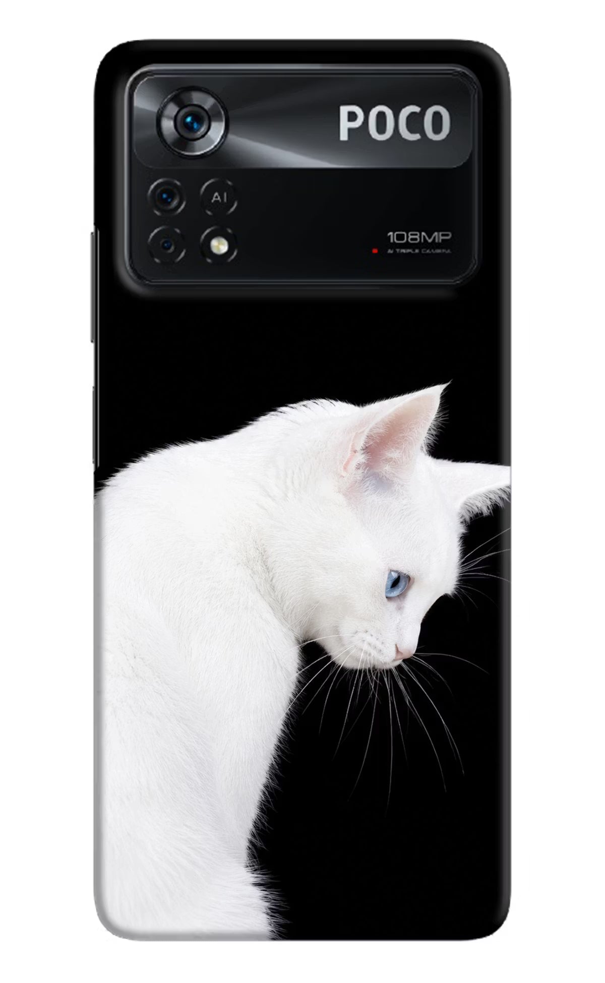 Snow Gaze Poco X4 Pro Back Cover