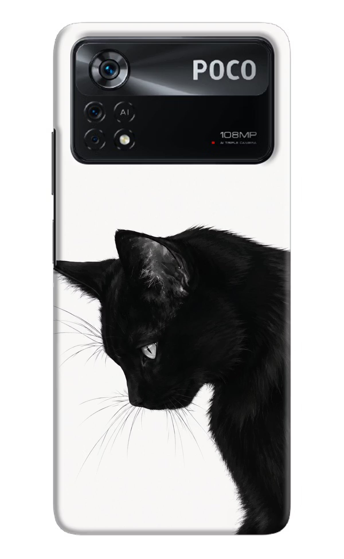 Shadow Gaze Poco X4 Pro Hard Case Back Cover by Casekaro