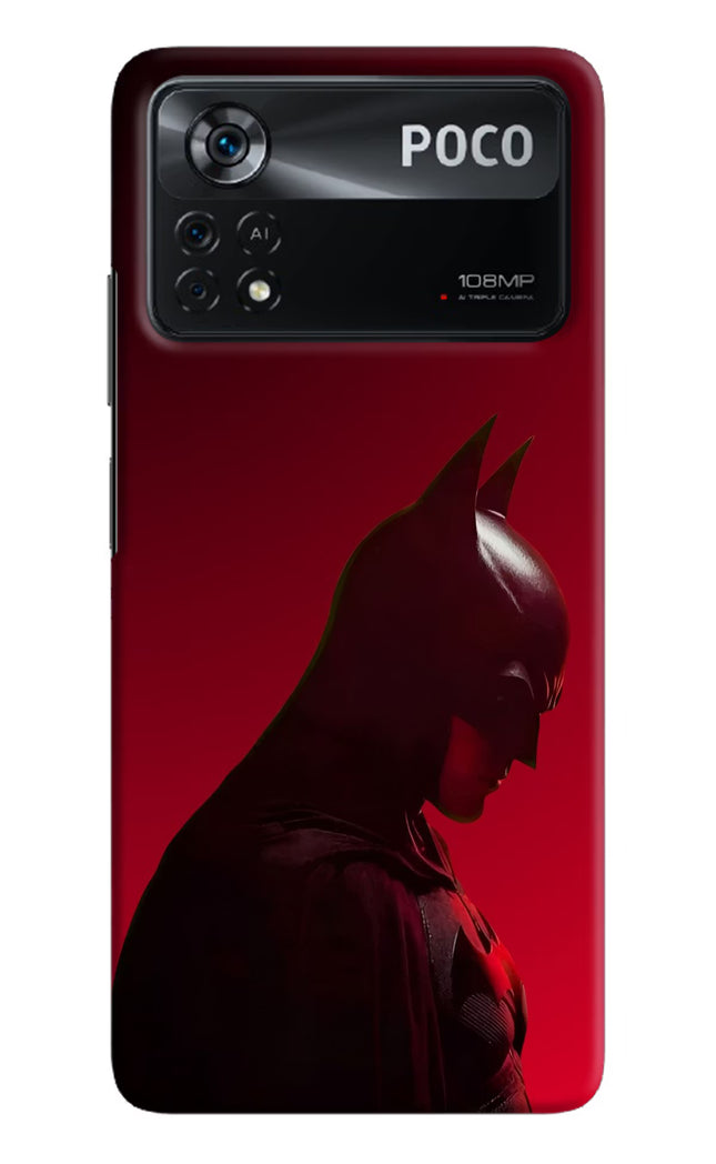 Dark Knight Poco X4 Pro Hard Case Back Cover by Casekaro