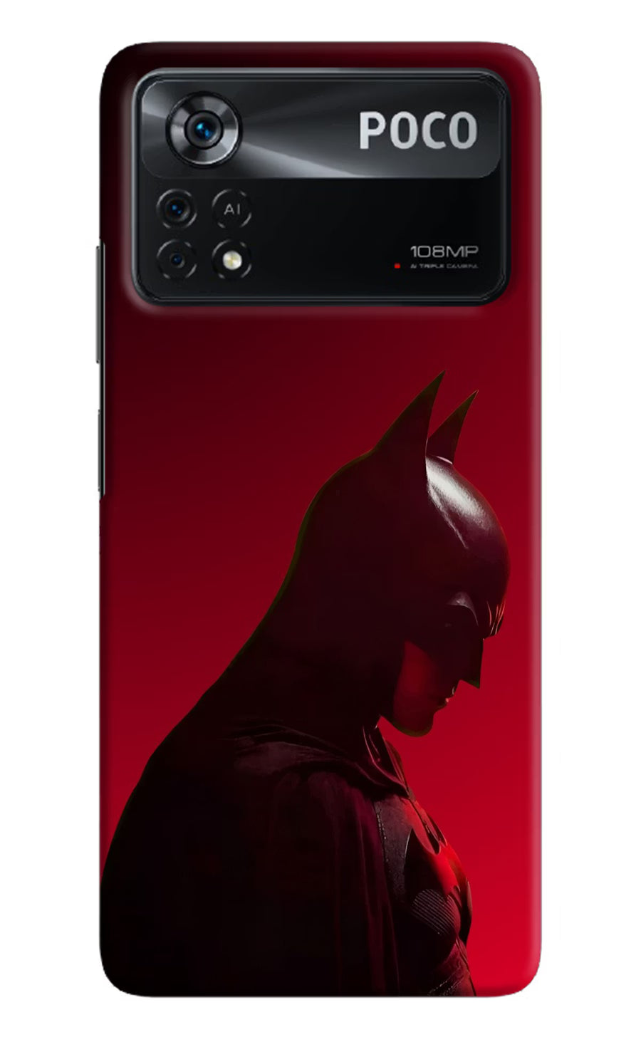 Dark Knight Poco X4 Pro Back Cover, Hard case
