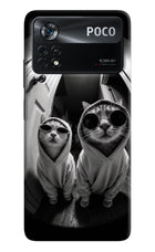 Hood Cats Poco X4 Pro Hard Case Back Cover by Casekaro
