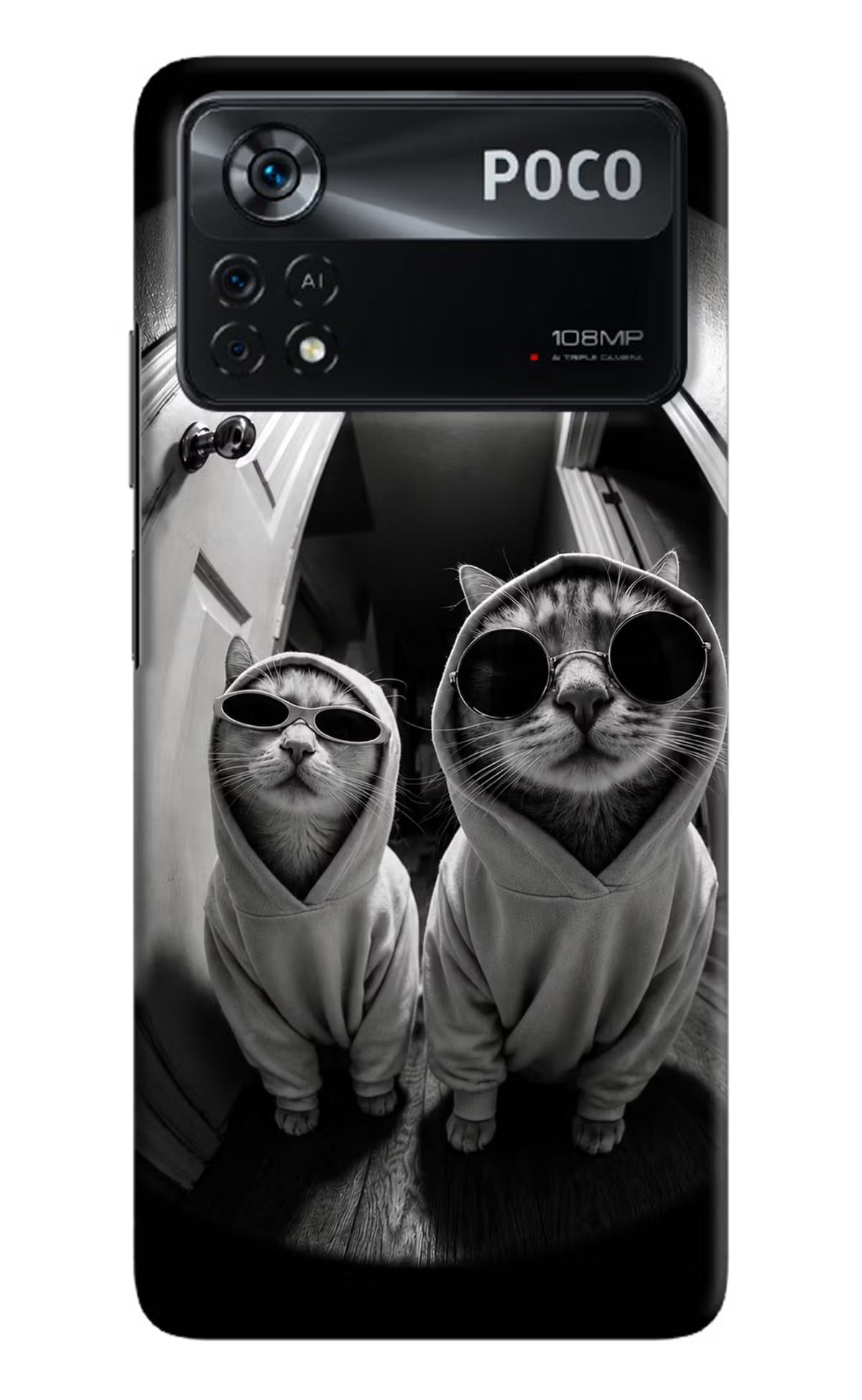 Hood Cats Poco X4 Pro Back Cover