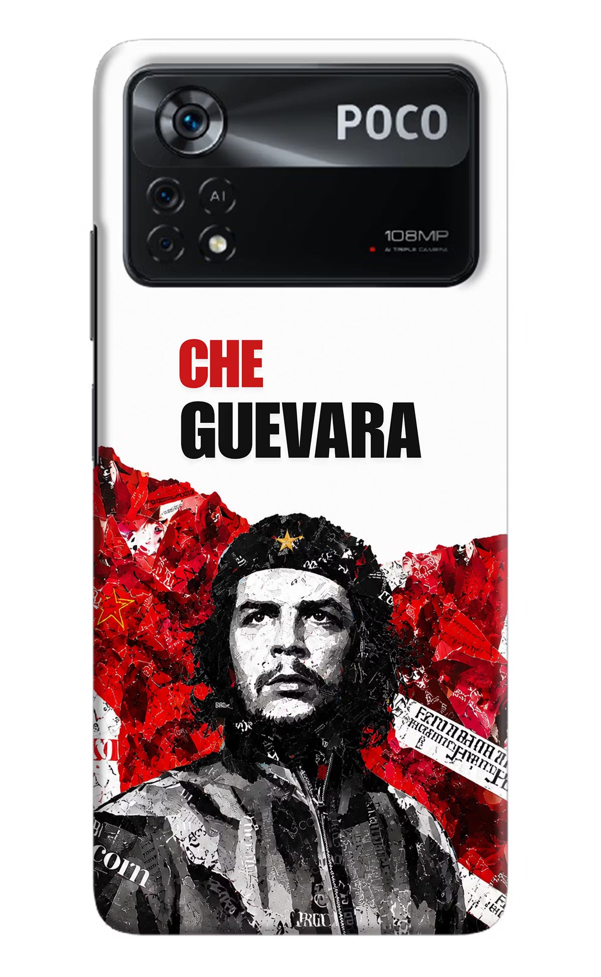 Che Guevara Revolution Poco X4 Pro Back Cover