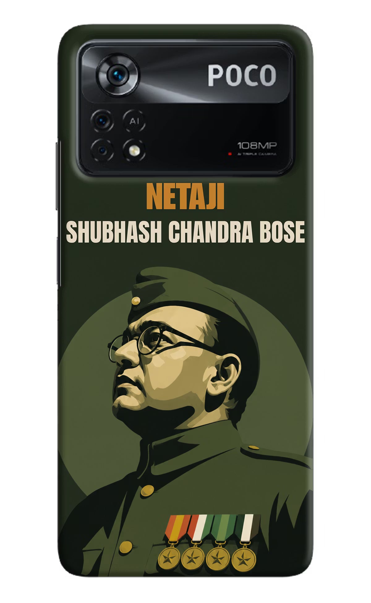 Netaji Legacy Poco X4 Pro Back Cover