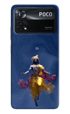 Cosmic Krishna Poco X4 Pro Back Cover