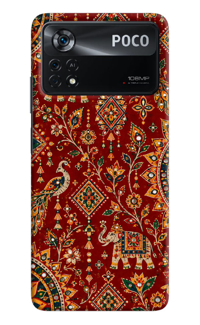 Laal Riwaaz Poco X4 Pro Hard Case Back Cover by Casekaro