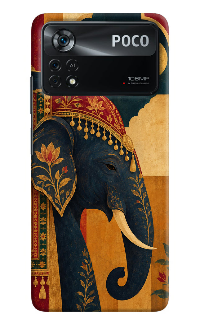 Royal Elephant Poco X4 Pro Back Cover