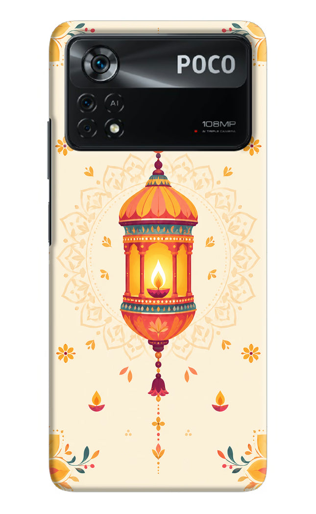Golden Lantern Poco X4 Pro Back Cover