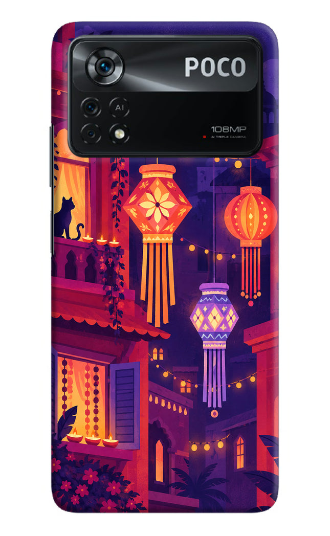 Lantern Lane Poco X4 Pro Back Cover