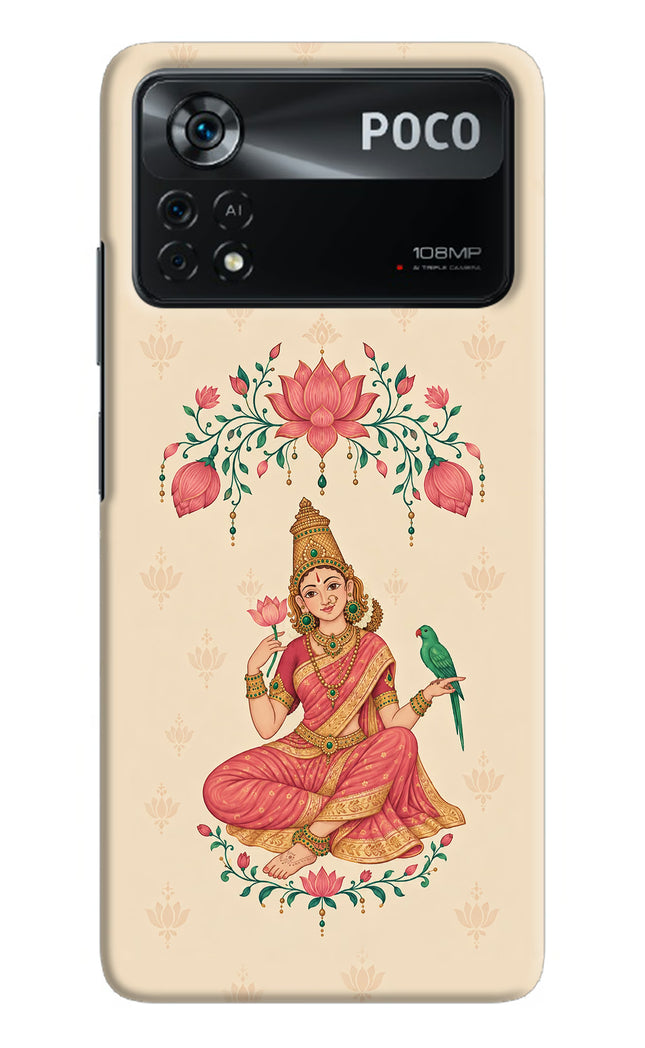 Goddess Lakshmi Poco X4 Pro Back Cover