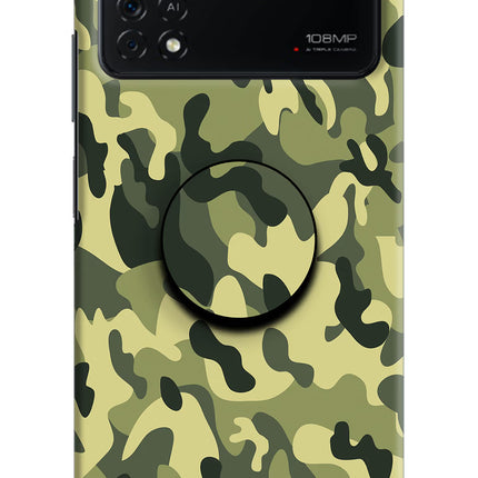 Camouflage Poco X4 Pro Pop Case by Casekaro