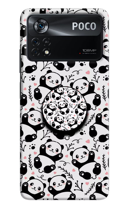 Cute Panda Poco X4 Pro Pop Case by Casekaro