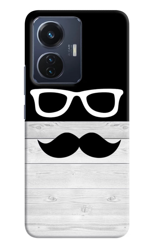 Mustache Vivo T1 44W Hard Case Back Cover by Casekaro