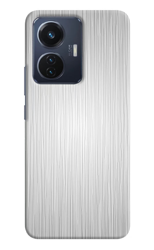 Wooden Grey Texture Vivo T1 44W Hard Case Back Cover by Casekaro