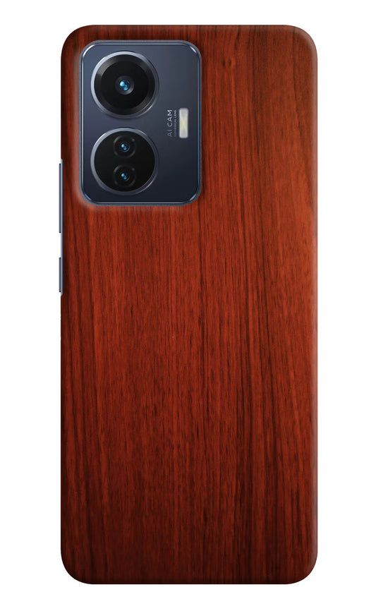 Wooden Plain Pattern Vivo T1 44W Hard Case Back Cover by Casekaro