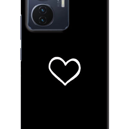 Heart Vivo T1 44W Hard Case Back Cover by Casekaro