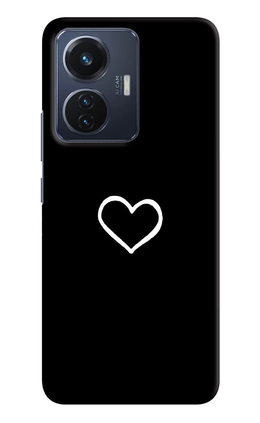 Heart Vivo T1 44W Hard Case Back Cover by Casekaro