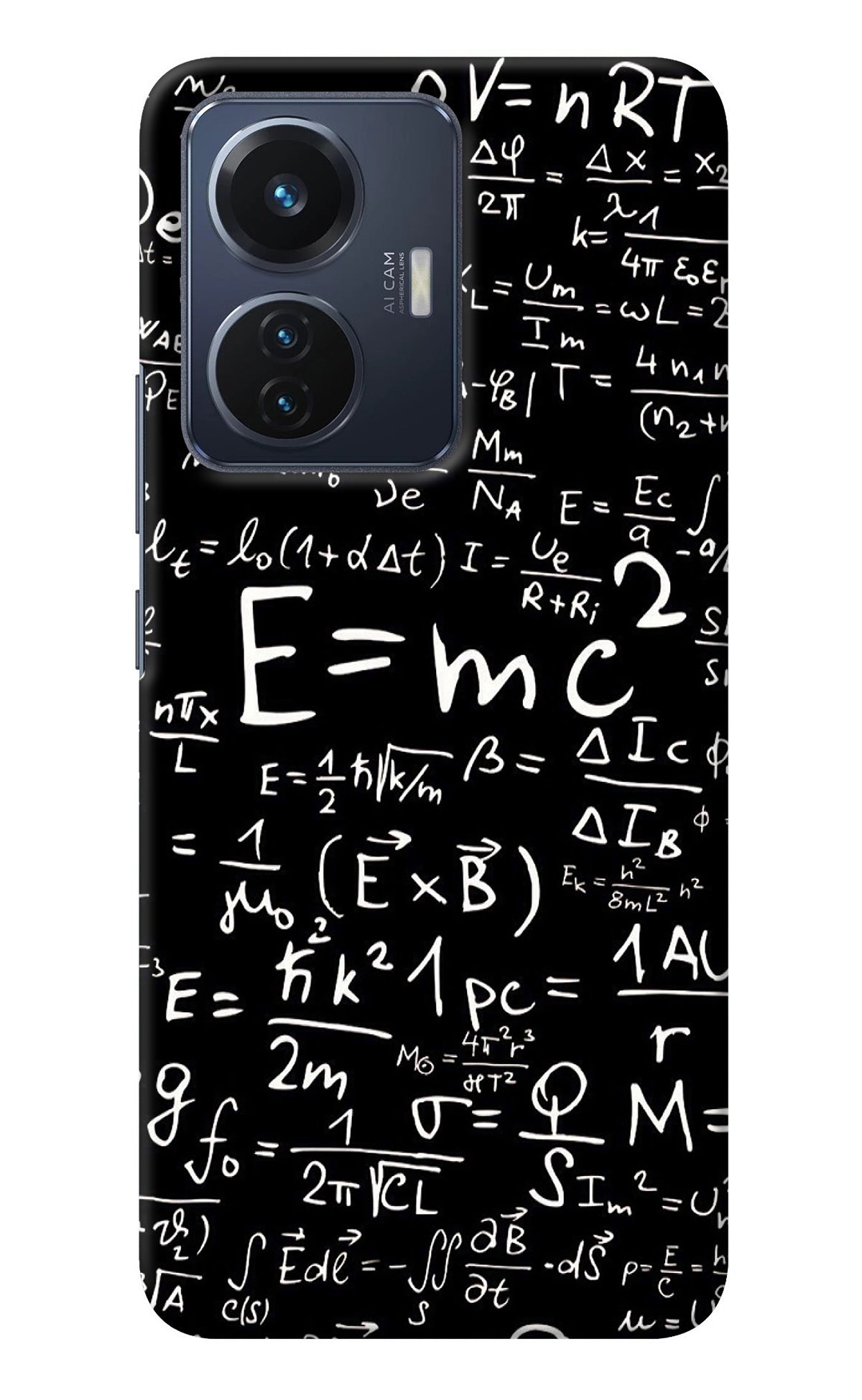 Physics Albert Einstein Formula Vivo T1 44W Back Cover