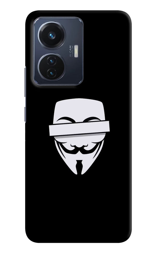 Anonymous Face Vivo T1 44W Hard Case Back Cover by Casekaro