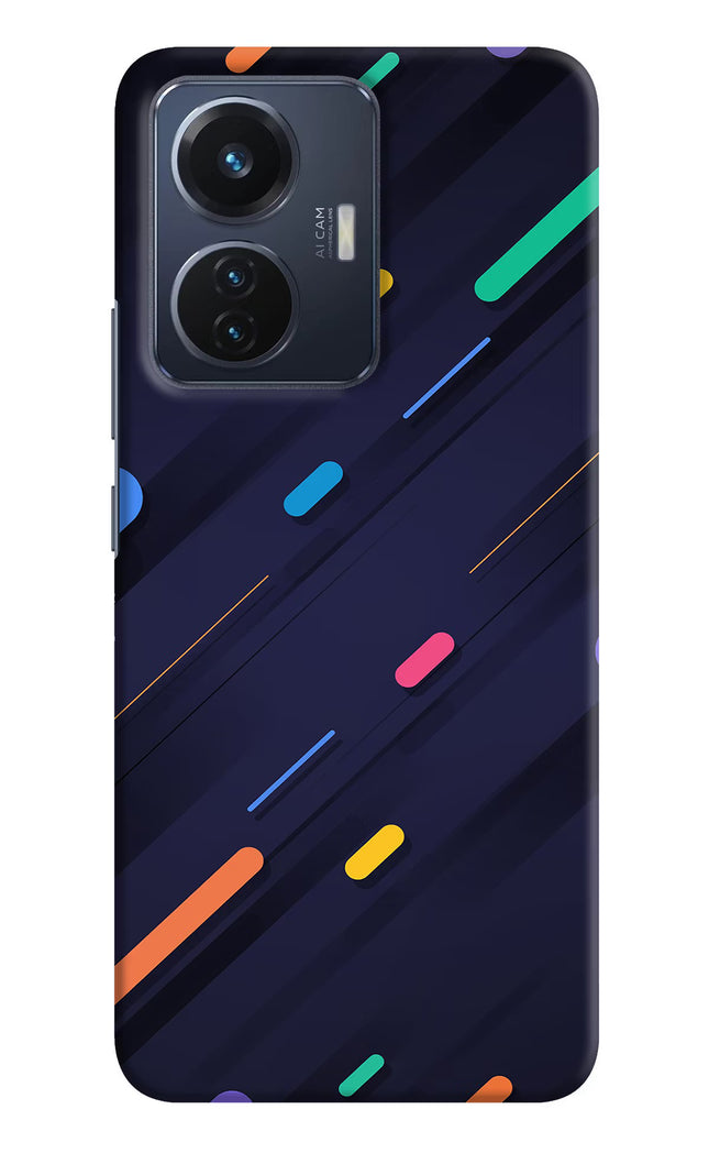 Abstract Design Vivo T1 44W Hard Case Back Cover by Casekaro