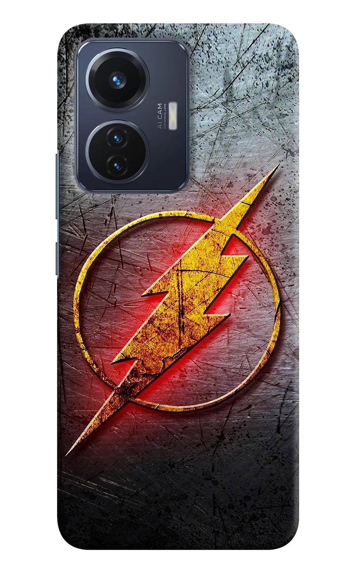 Flash Vivo T1 44W Hard Case Back Cover by Casekaro