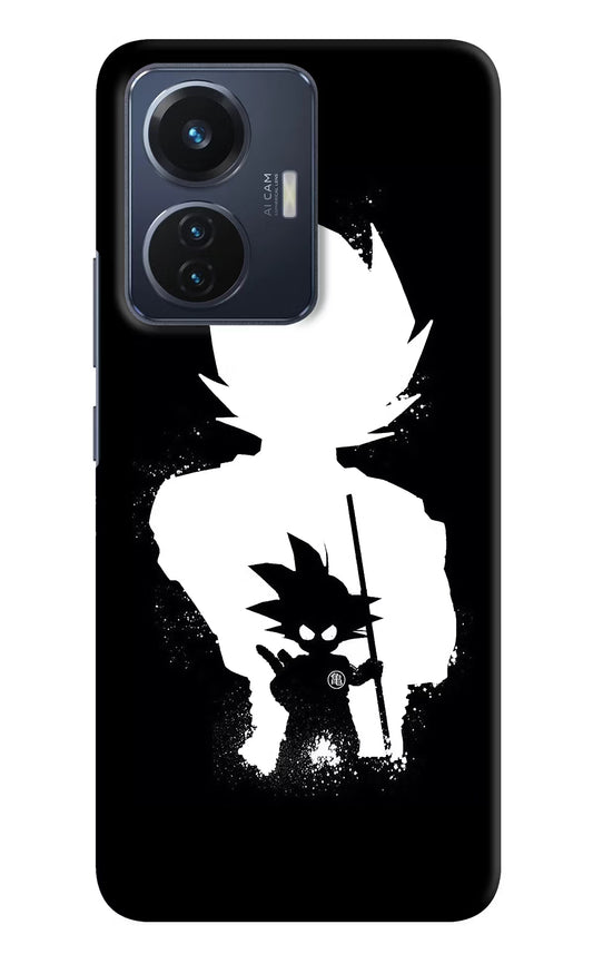 Goku Shadow Vivo T1 44W Hard Case Back Cover by Casekaro