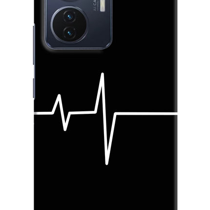 Heart Beats Vivo T1 44W Hard Case Back Cover by Casekaro