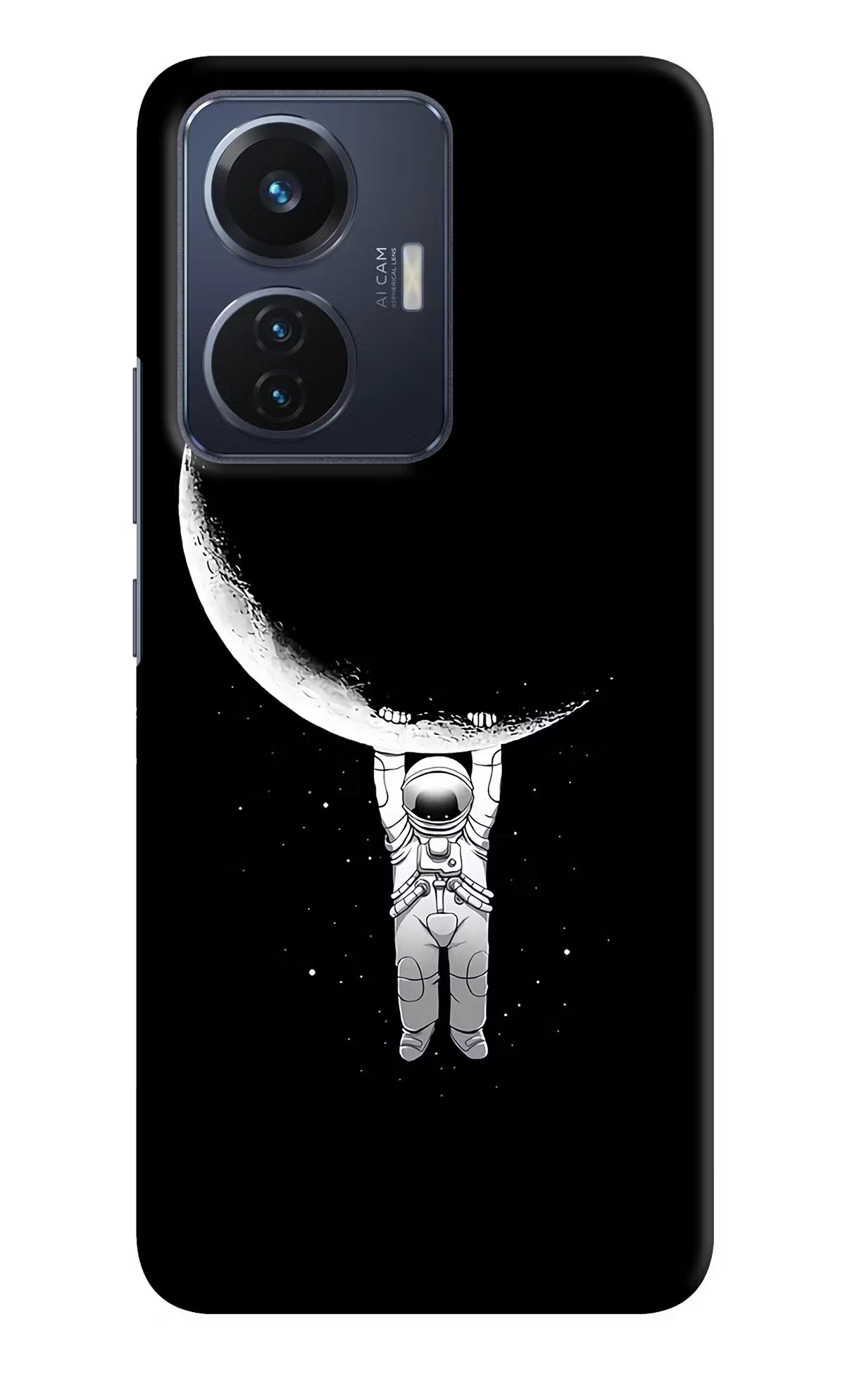 Moon Space Vivo T1 44W Hard Case Back Cover by Casekaro